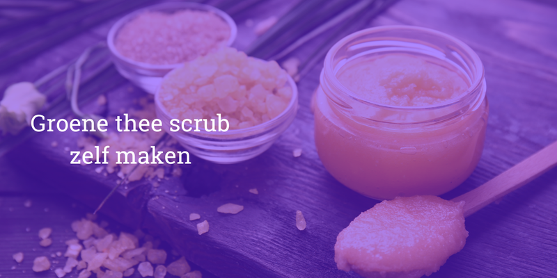 Groene thee scrub voor een zijdezachte huid