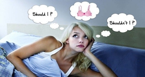 Never Ending Myth' - Slaap je nu best mét of zonder bh aan?