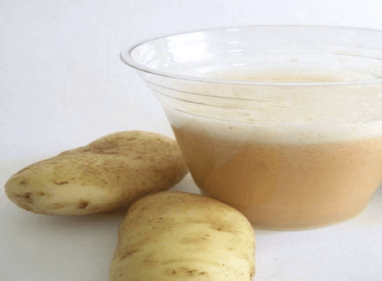 Aardappelsap voor een mooie huid Afbeelding