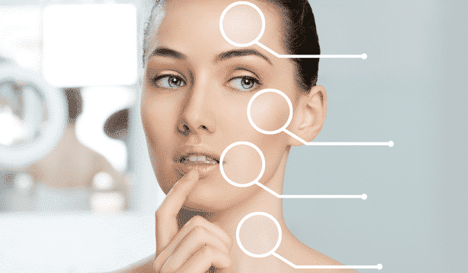 Face mapping - wat je gezicht vertelt over je gezondheid Afbeelding
