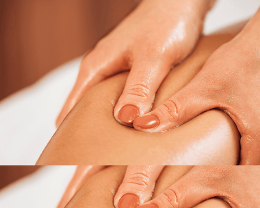 lymfedrainage massage vrouw