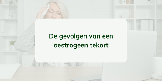 vrouw in de menopauze die last heeft van opvliegers