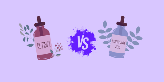 flesje retinol en flesje hyaluronzuur