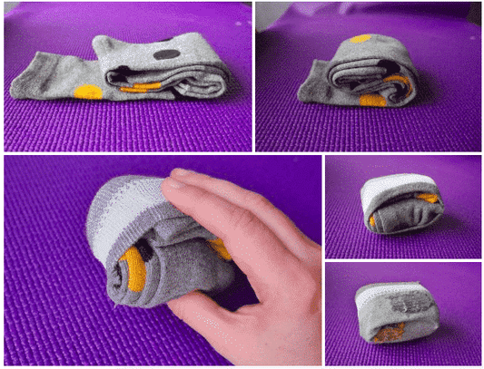 Must See Video - zo vouw je je sokken op!