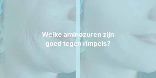 45+ vrouw met rimpels in het gezicht, voor en na