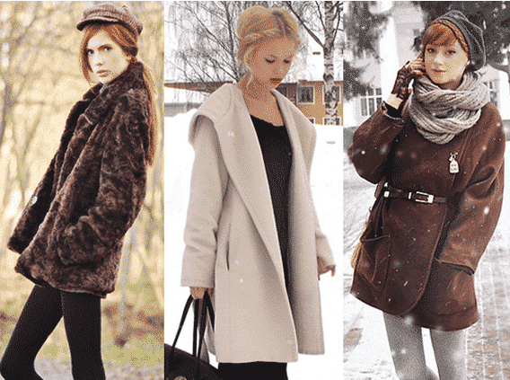 De perfecte winterjas voor ieder figuur Afbeelding