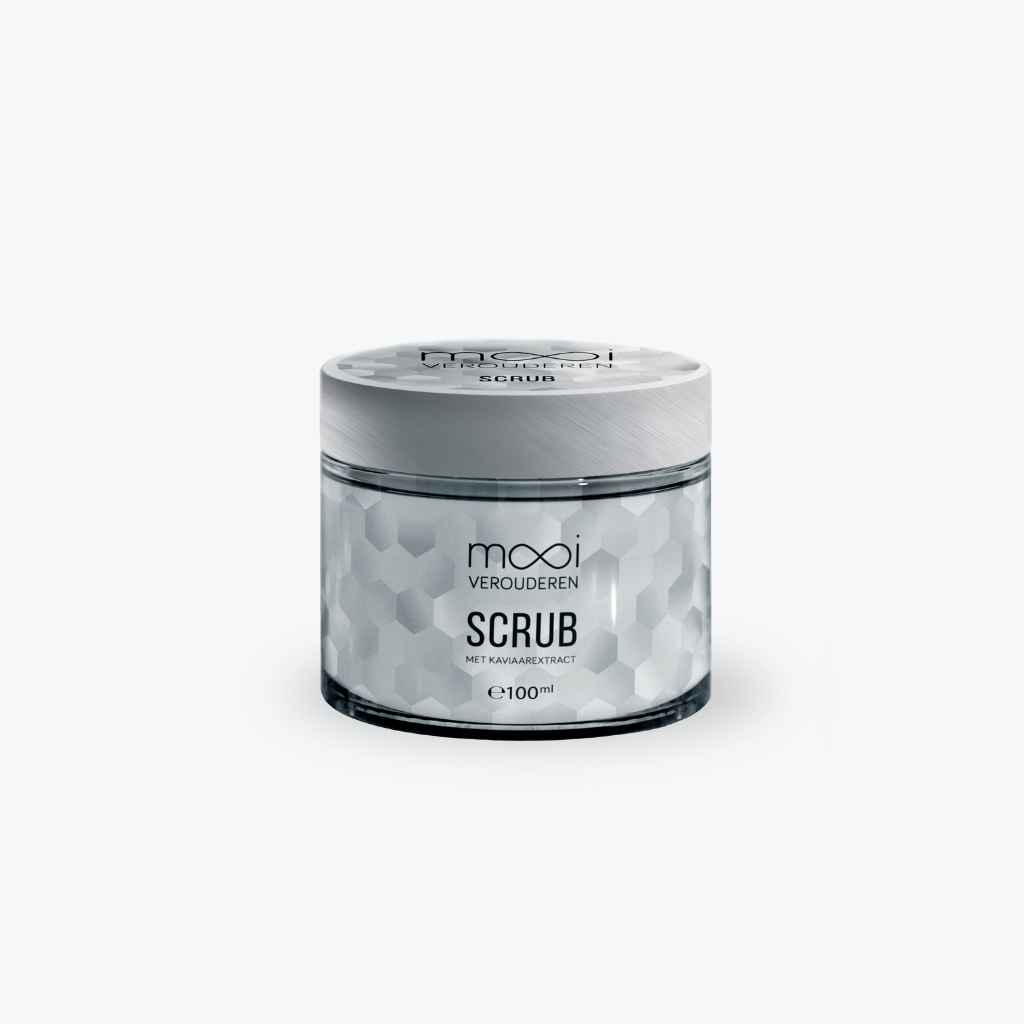 Scrub met kaviaarextract