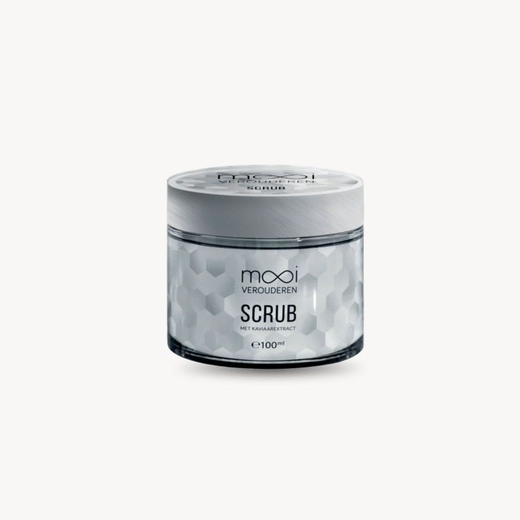 Scrub met kaviaarextract